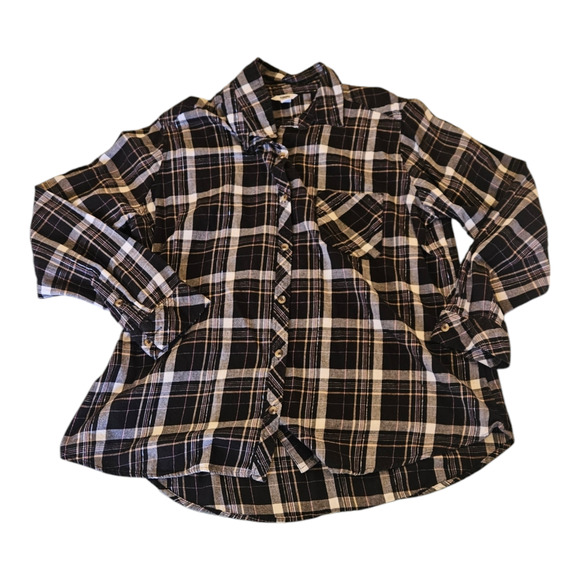 Sonoma XL Long Sleeve Button Up Plaid Shirt - Picture 1 of 10